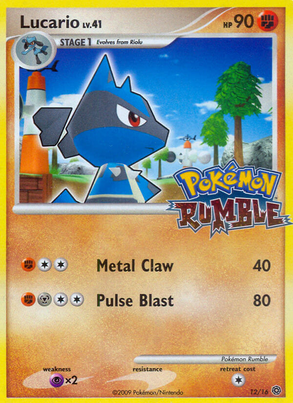 Lucario - Pokemon Rumble SET-12