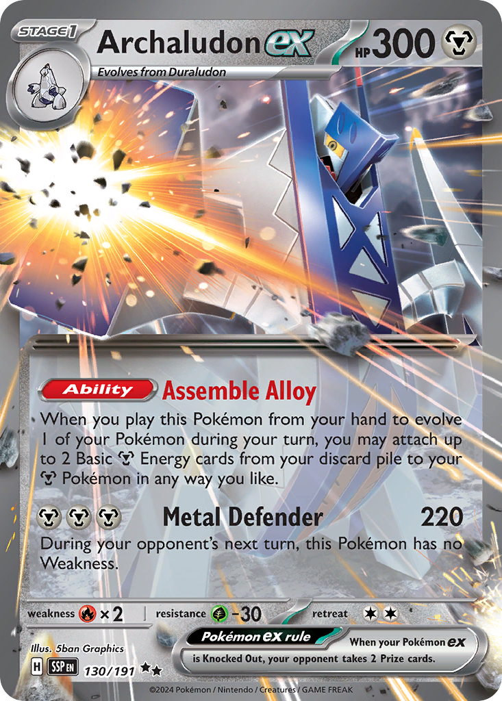 Archaludon EX - Surging Sparks SET-130