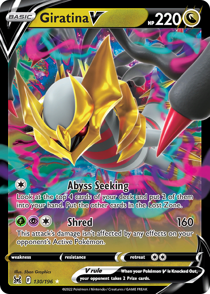 Giratina V - Lost Origin SET-130