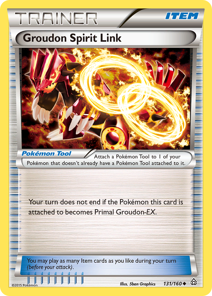 Groudon Spirit Link - Primal Clash SET-131