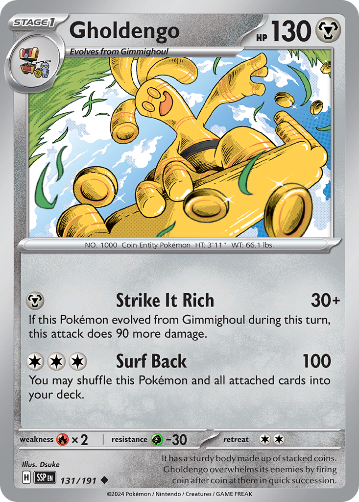 Gholdengo - Surging Sparks SET-131