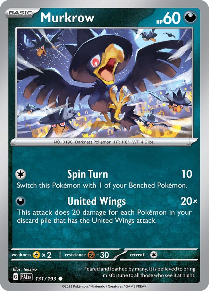 Murkrow - Paldea Evolved SET-131