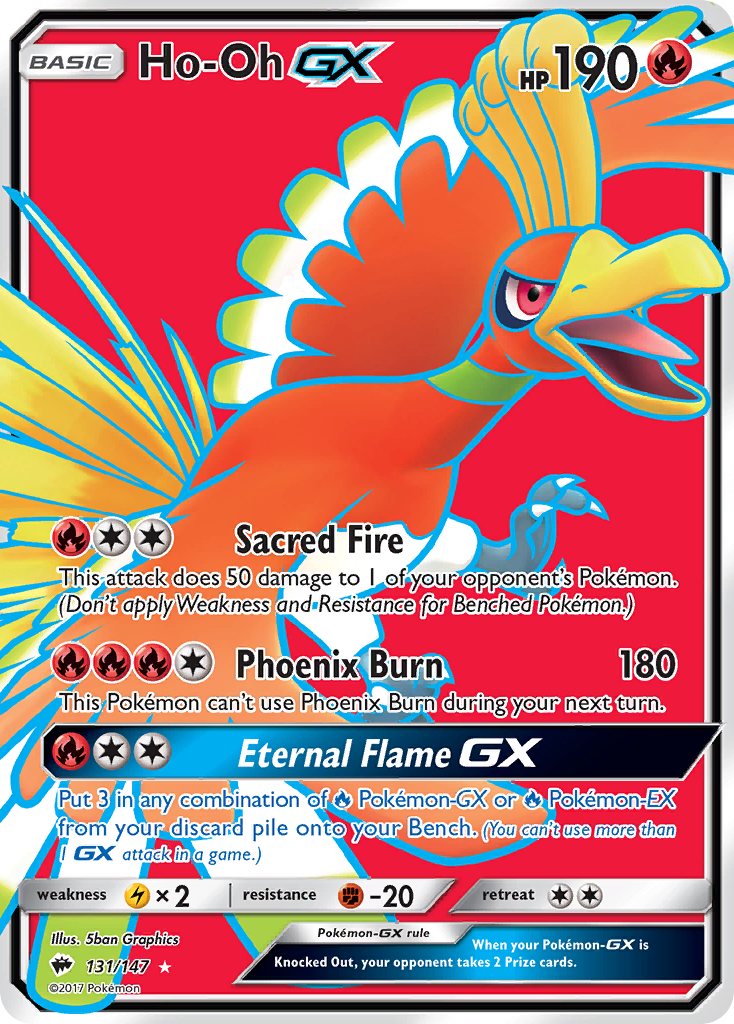 Ho-Oh-GX - Burning Shadows SET-131