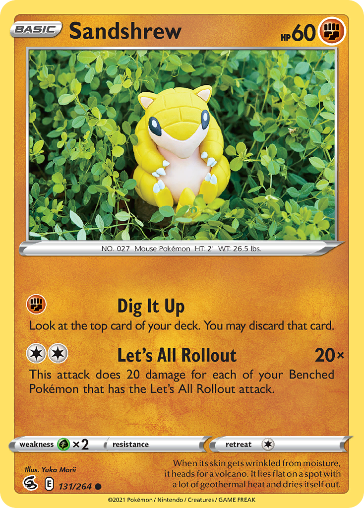 Sandshrew - Fusion Strike SET-131