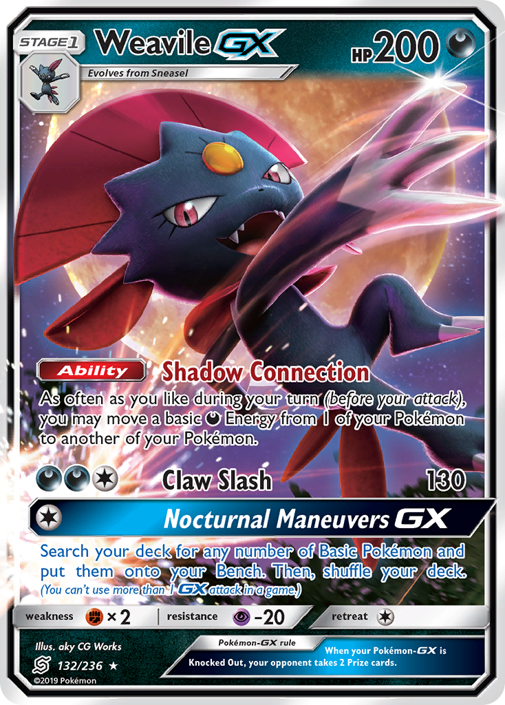 Weavile-GX - Unified Minds SET-132
