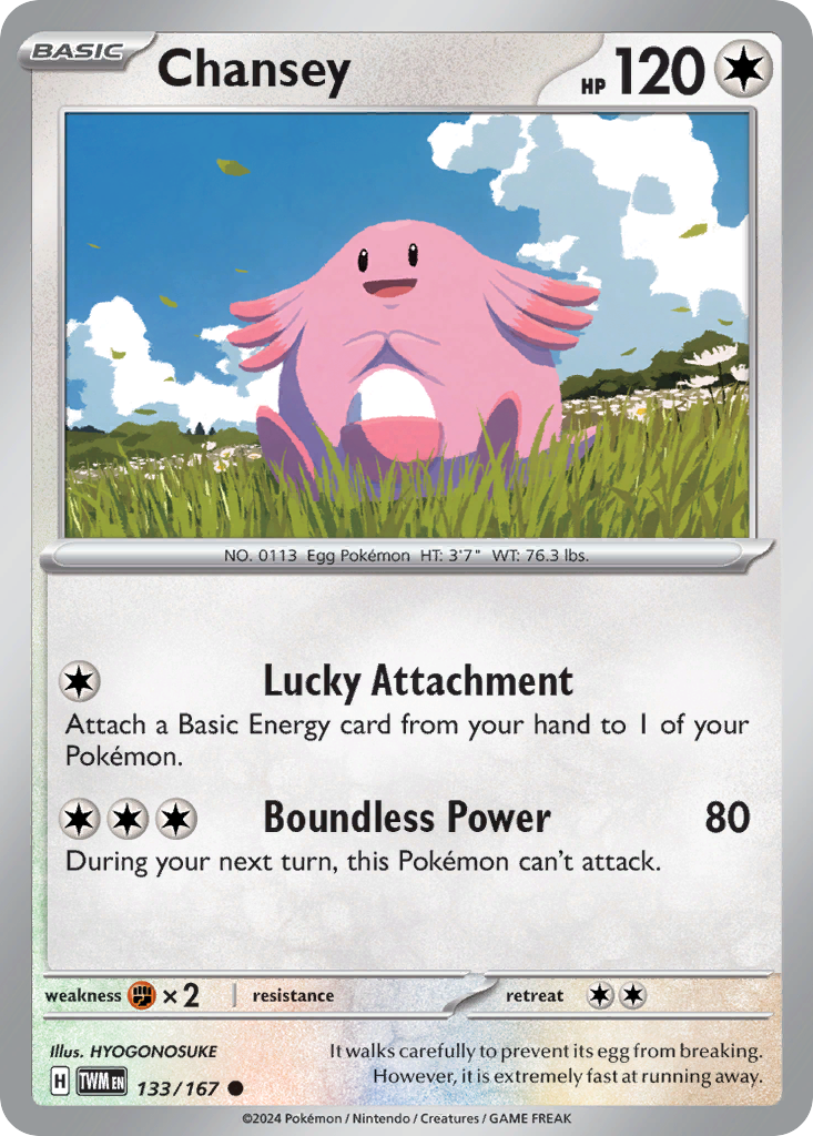 Chansey - Twilight Masquerade SET-133