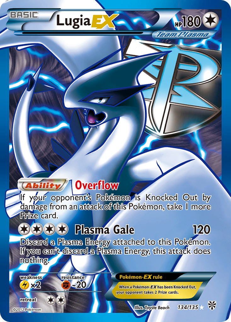 Lugia-EX - Plasma Storm SET-134