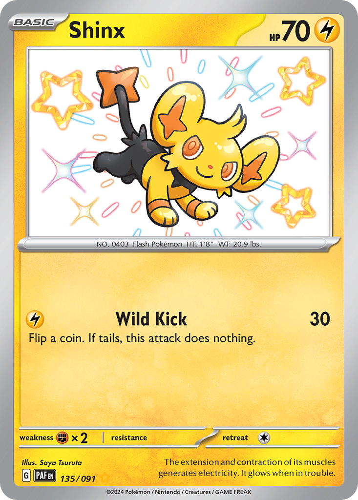 Shinx - Paldean Fates SET-135