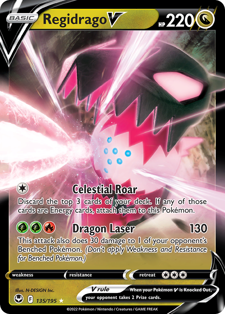 Regidrago V - Silver Tempest SET-135