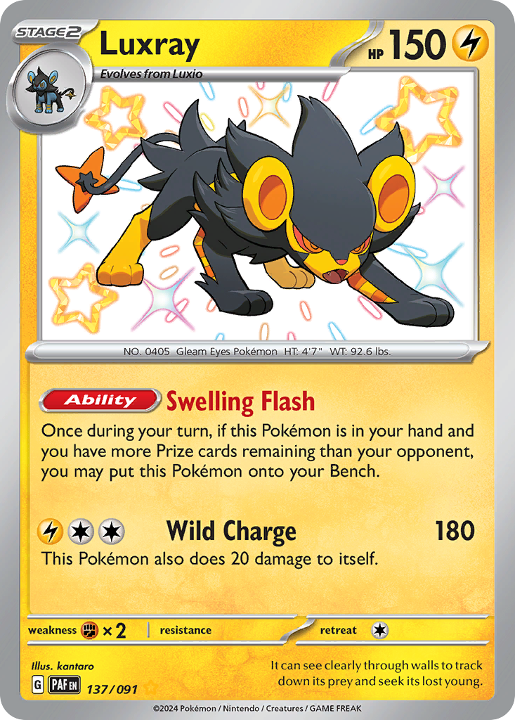 Luxray - Paldean Fates SET-137