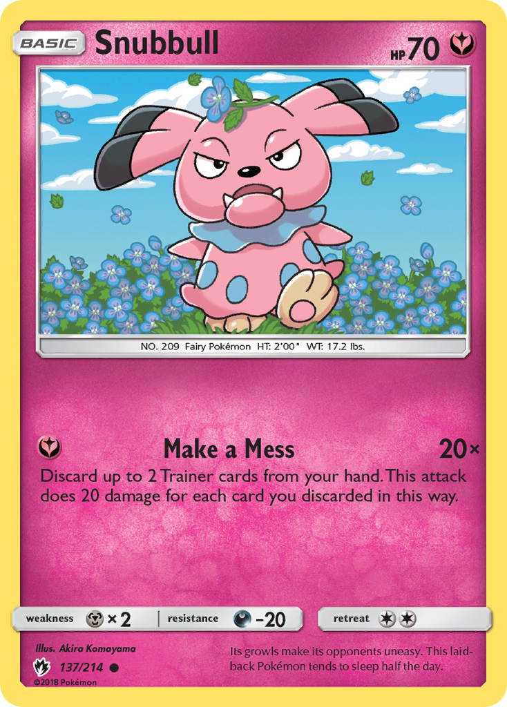 Snubbull - Lost Thunder SET-137