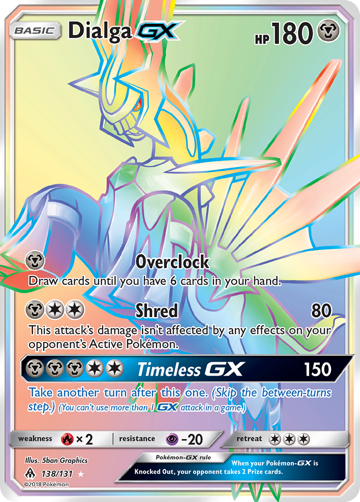 Dialga-GX - Forbidden Light SET-138