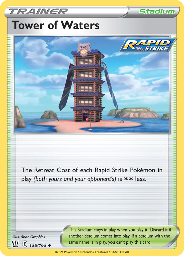 Tower of Waters - Battle Styles SET-138