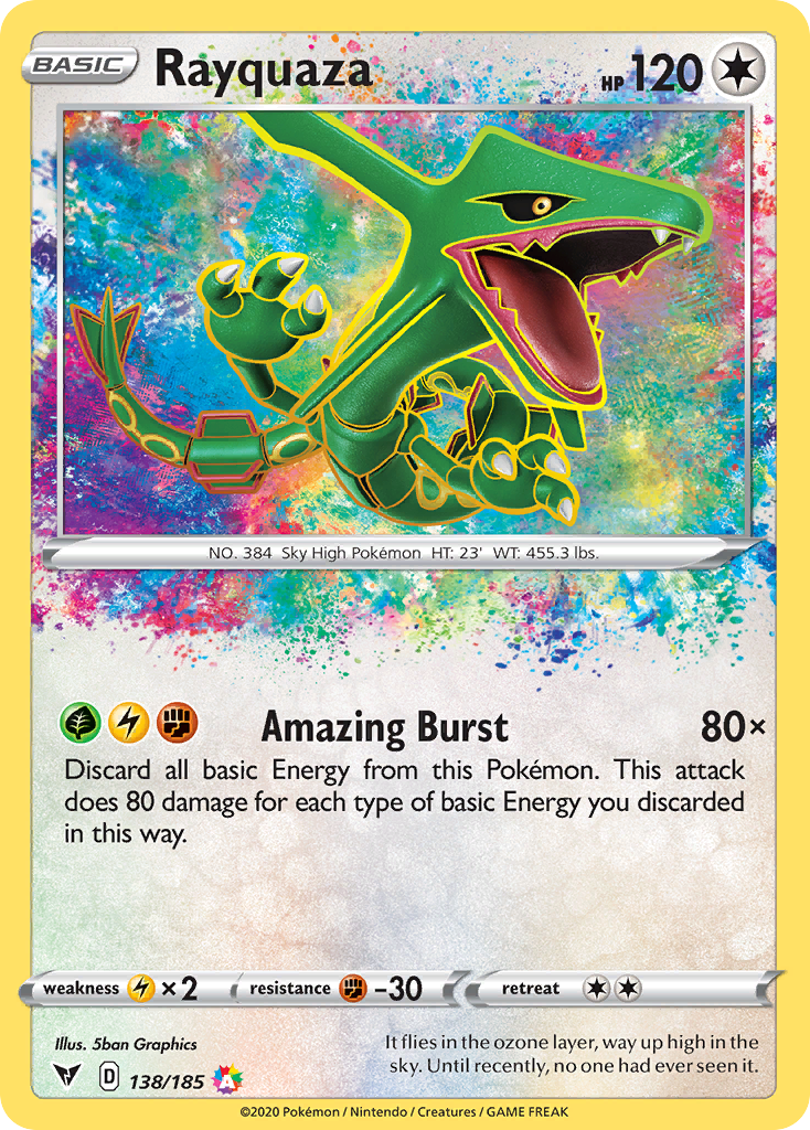 Rayquaza - Vivid Voltage SET-138