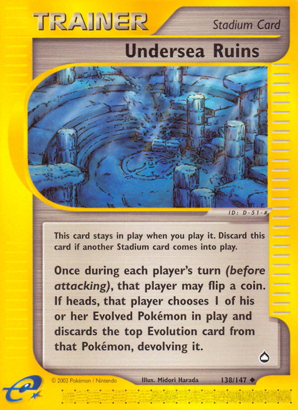 Undersea Ruins - Aquapolis SET-138