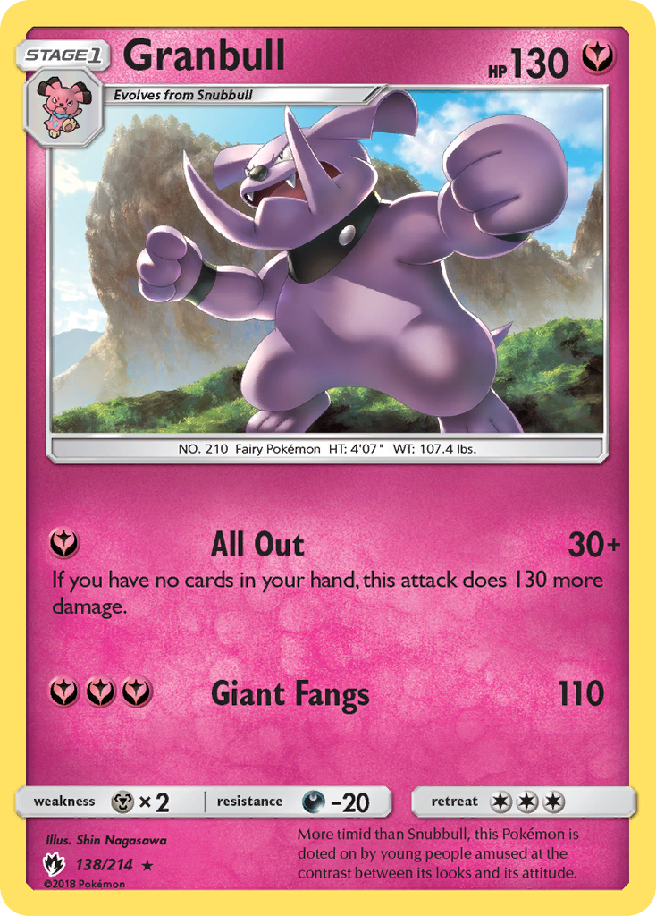 Granbull - Lost Thunder SET-138