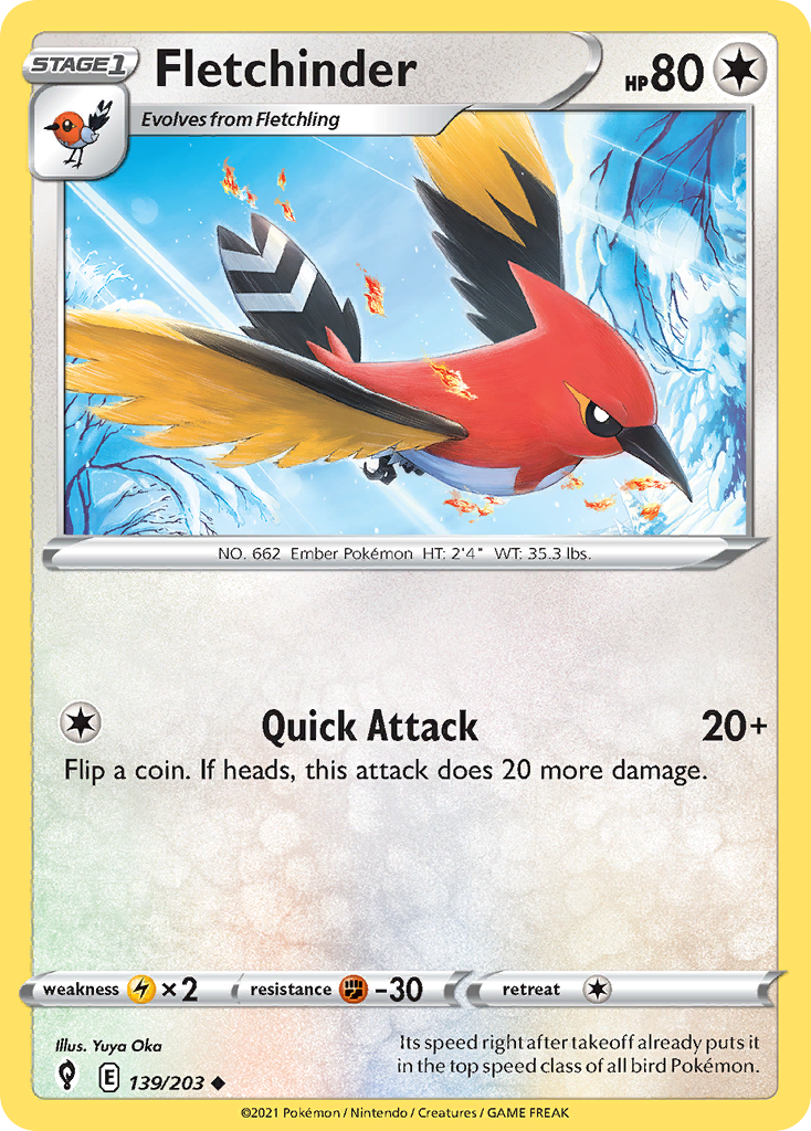 Fletchinder - Evolving Skies SET-139