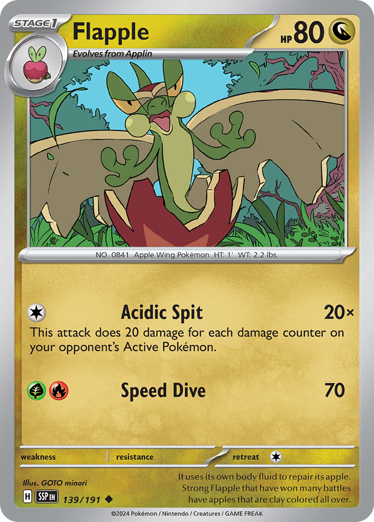 Flapple - Surging Sparks SET-139