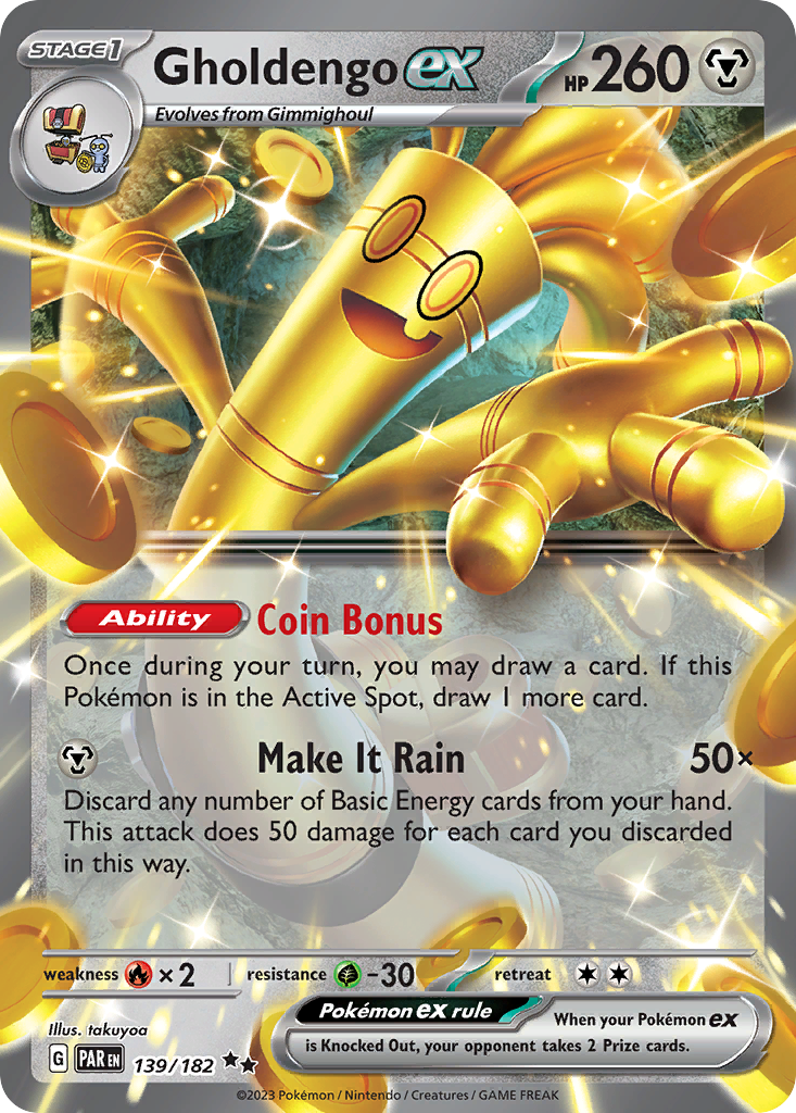 Gholdengo EX - Paradox Rift SET-139