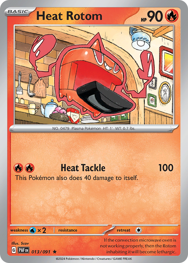 Heat Rotom - Paldean Fates SET-13
