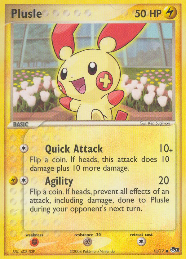 Plusle - POP Series 1 SET-13