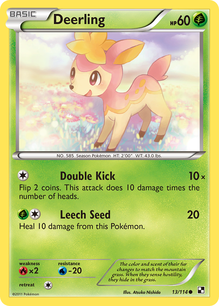 Deerling - Black & White SET-13
