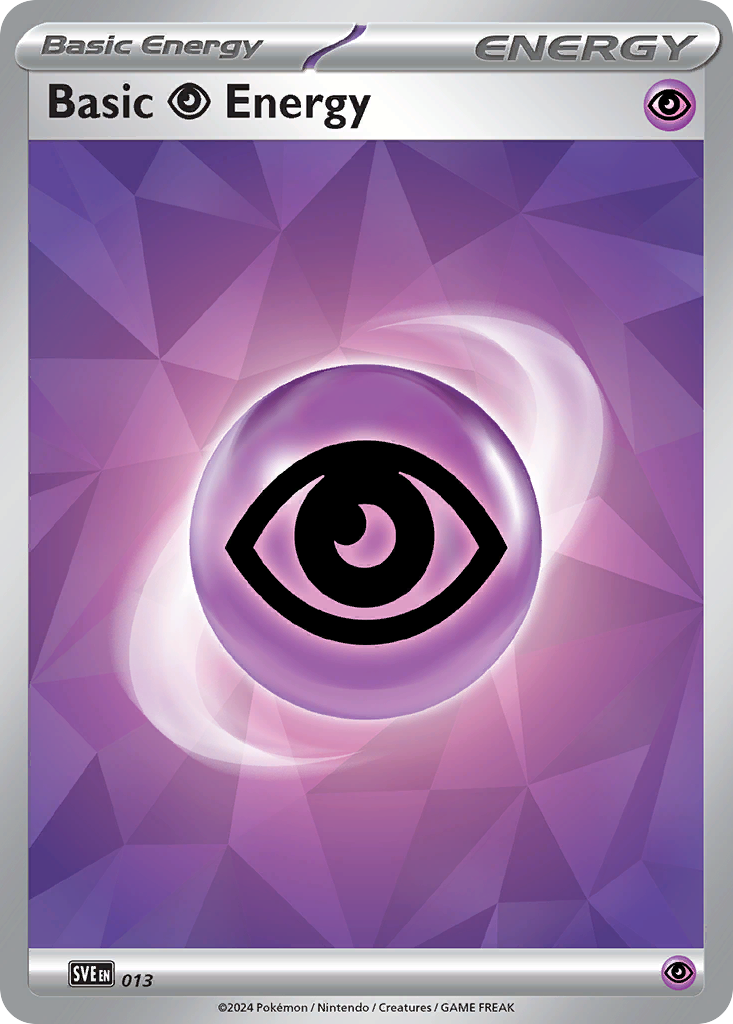 Basic Psychic Energy - Scarlet & Violet Energies SET-13