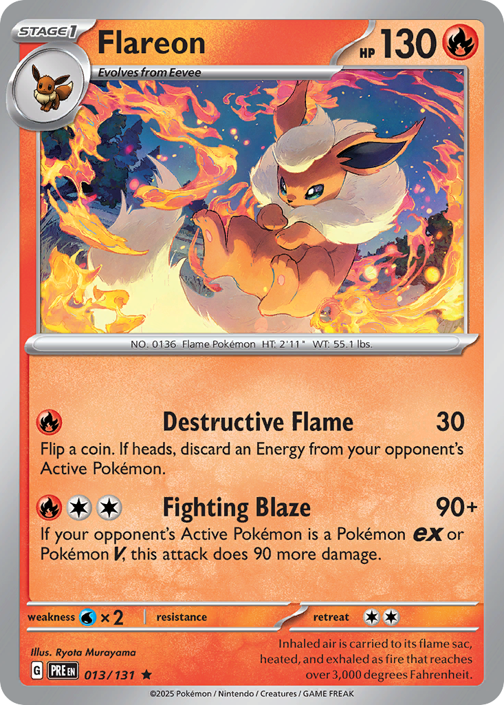Flareon - Prismatic Evolutions SET-13