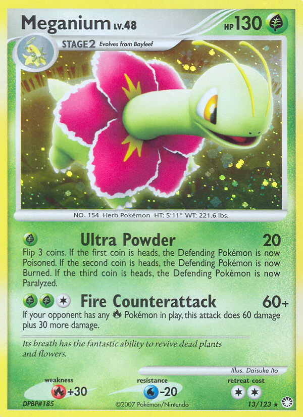 Meganium - Mysterious Treasures SET-13