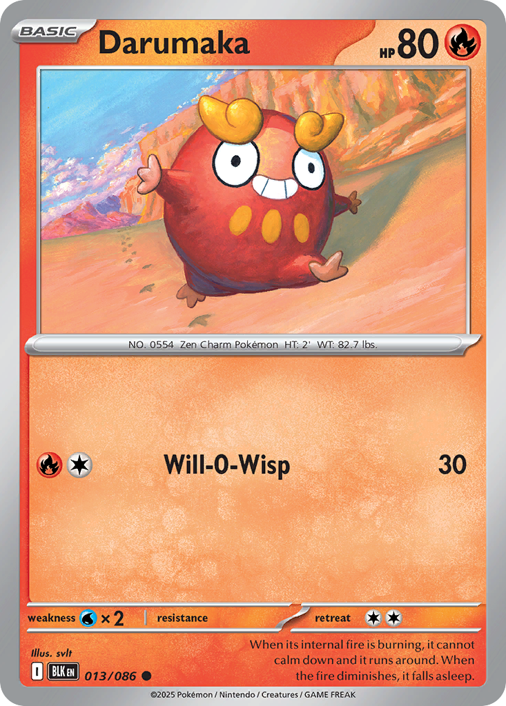 Darumaka - Black Bolt SET-13