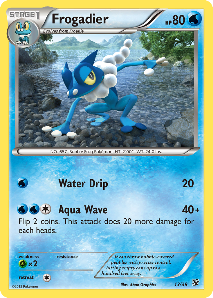 Frogadier - Kalos Starter Set SET-13