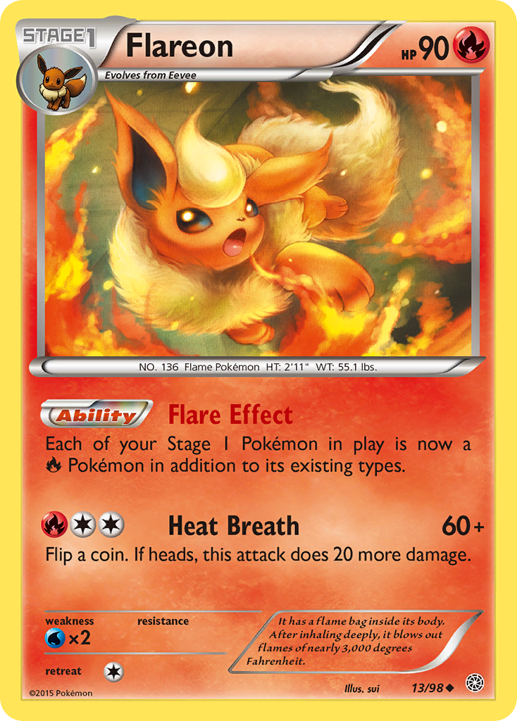 Flareon - Ancient Origins SET-13