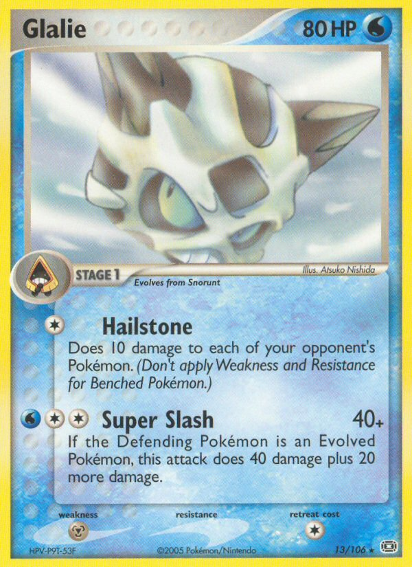 Glalie - Emerald SET-13