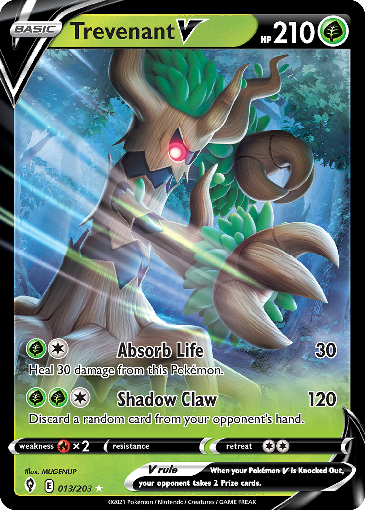Trevenant V - Evolving Skies SET-13