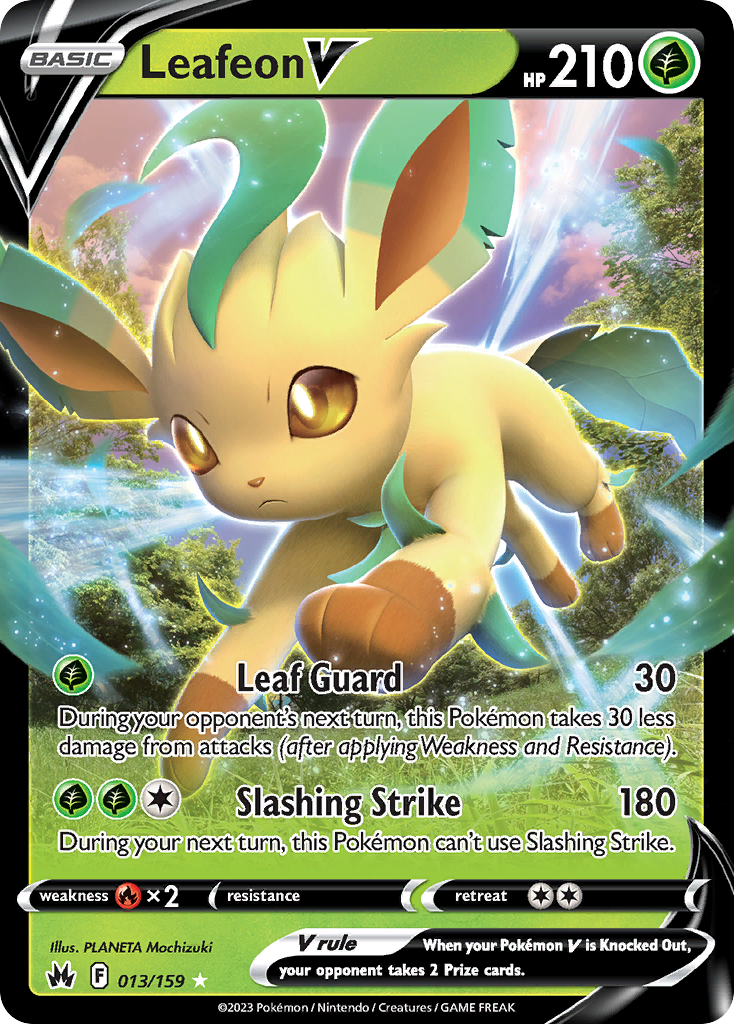 Leafeon V - Crown Zenith SET-13