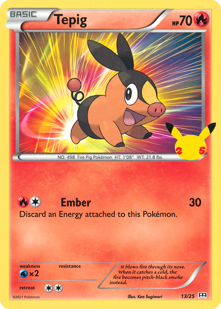 Tepig - McDonald's Collection 2021 SET-13