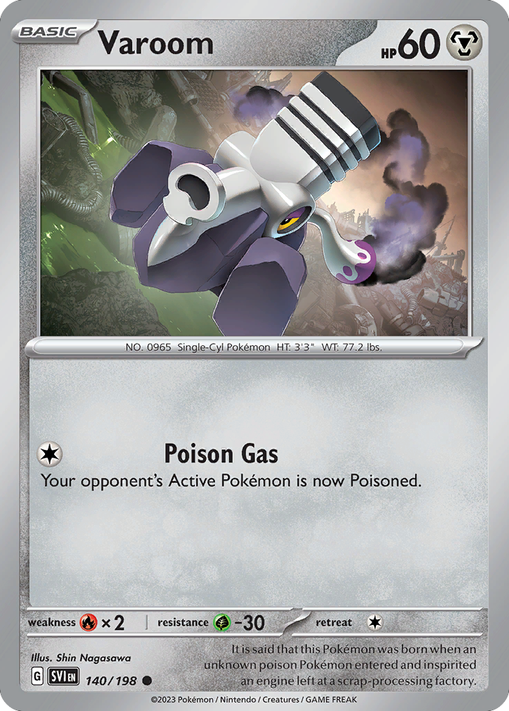 Varoom - Scarlet & Violet SET-140