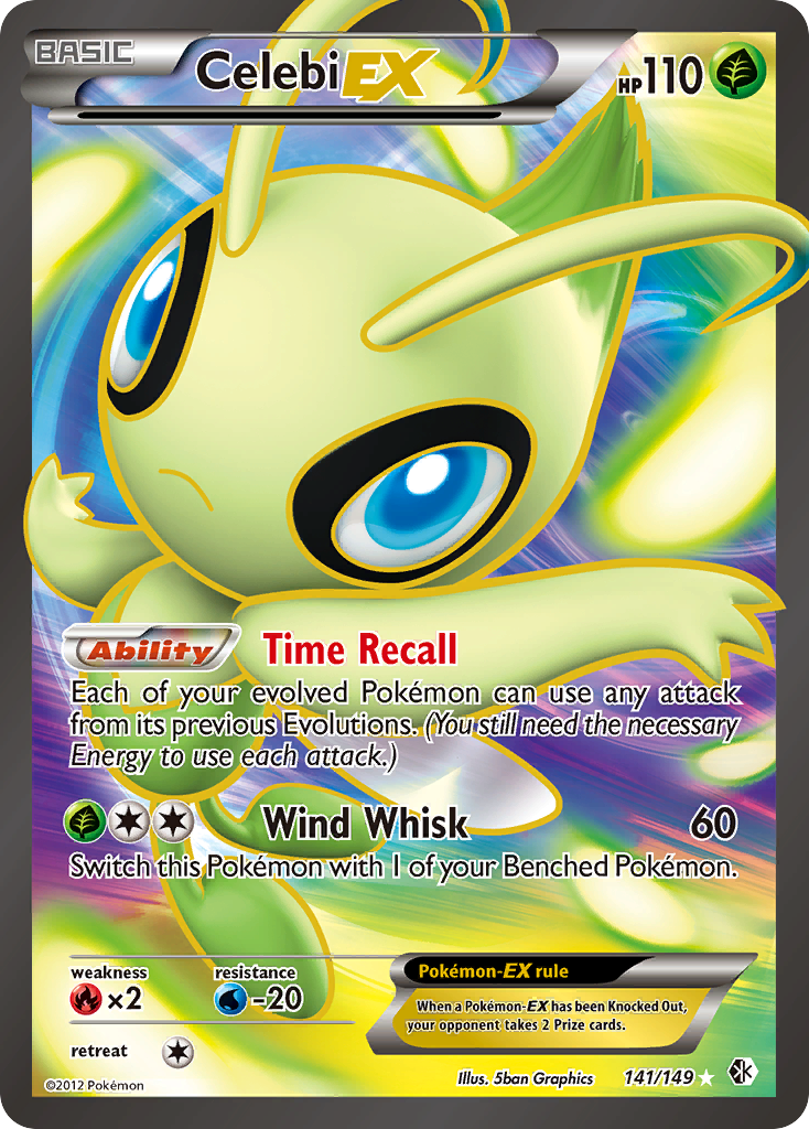 Celebi-EX - Boundaries Crossed SET-141