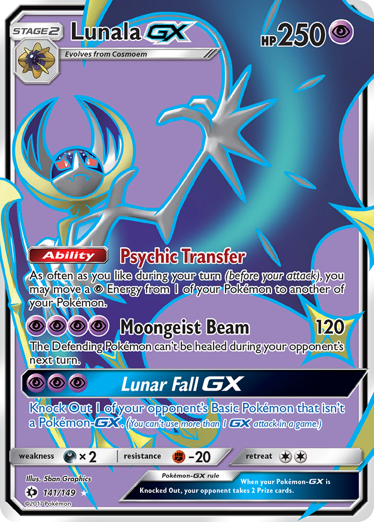 Lunala-GX - Sun & Moon SET-141