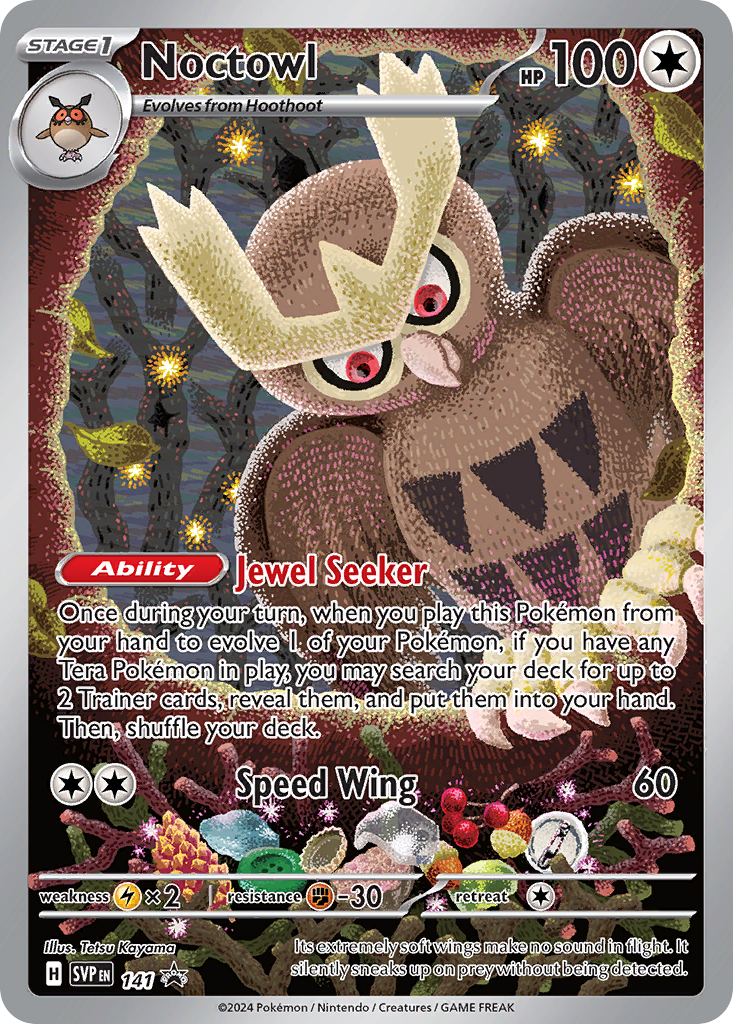 Noctowl - Scarlet & Violet Black Star Promos SET-141