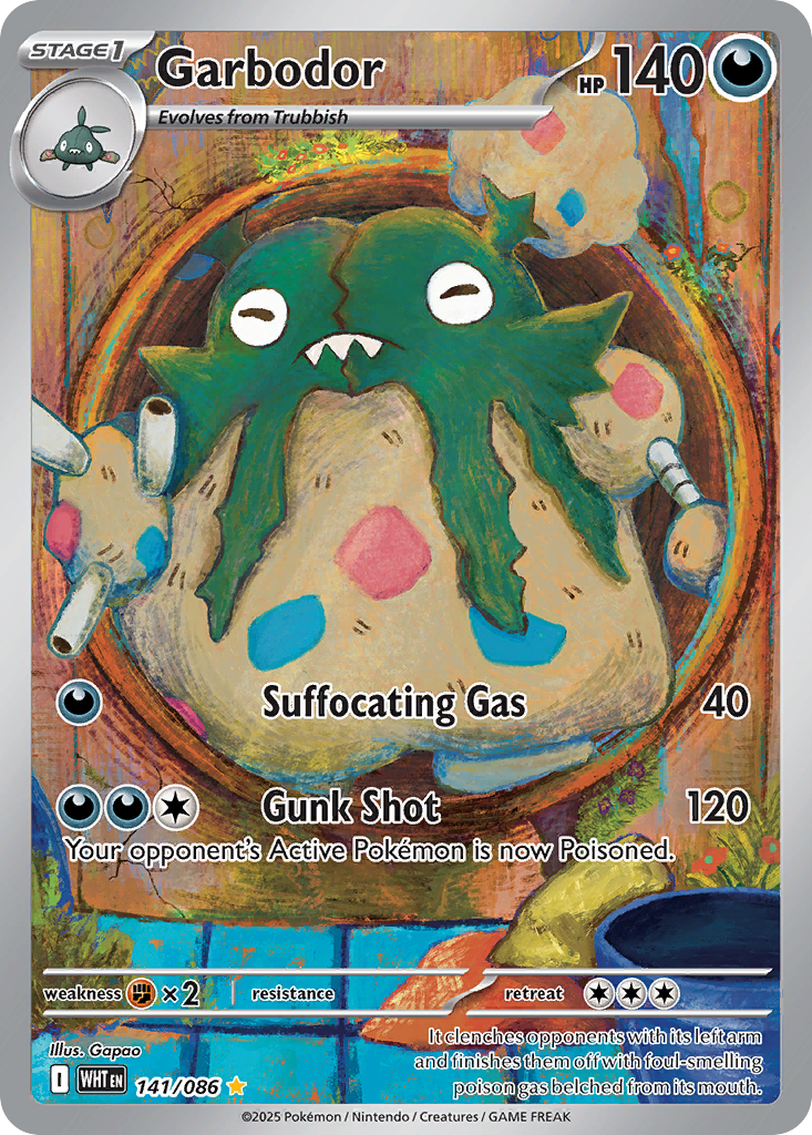 Garbodor - White Flare SET-141