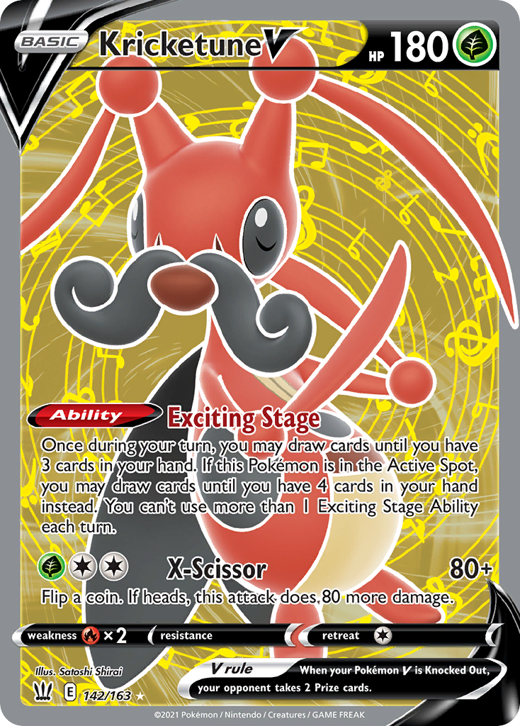 Kricketune V - Battle Styles SET-142