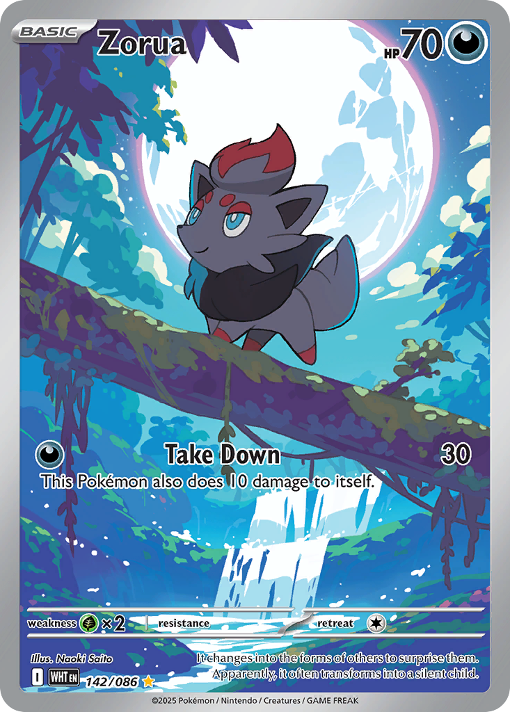 Zorua - White Flare SET-142