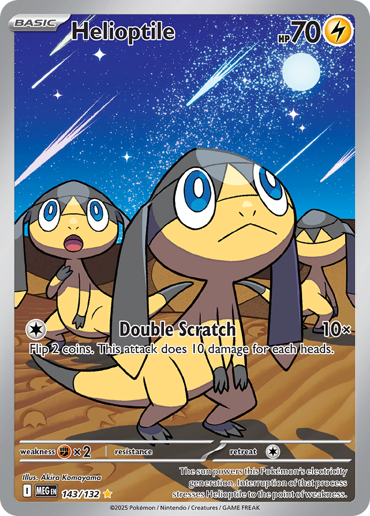 Helioptile - Mega Evolution SET-143