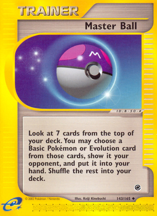 Master Ball - Expedition Base Set SET-143