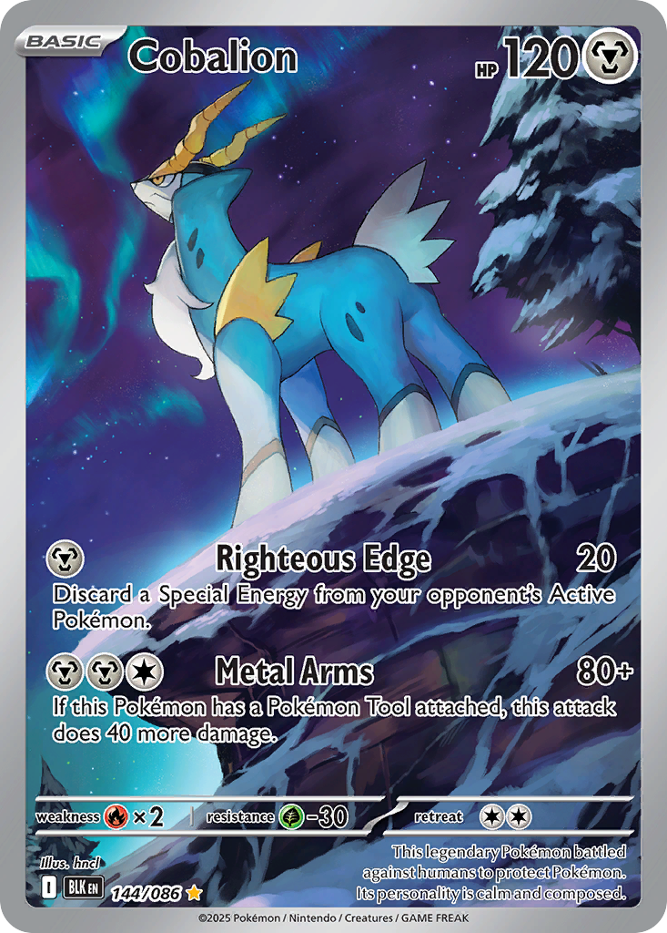 Cobalion - Black Bolt SET-144