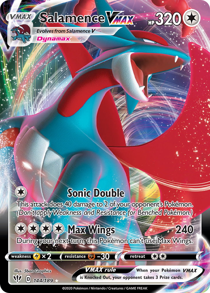 Salamence VMAX - Darkness Ablaze SET-144