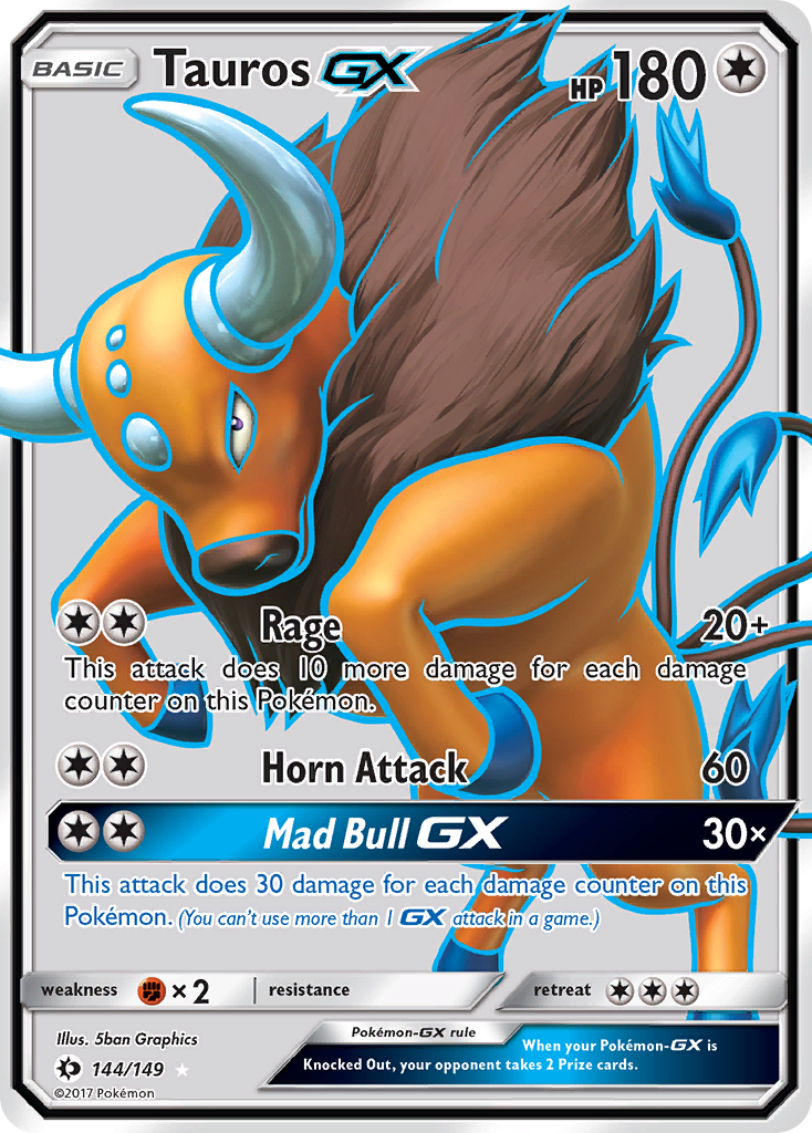 Tauros-GX - Sun & Moon SET-144