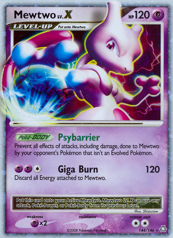 Mewtwo LV.X - Legends Awakened SET-144