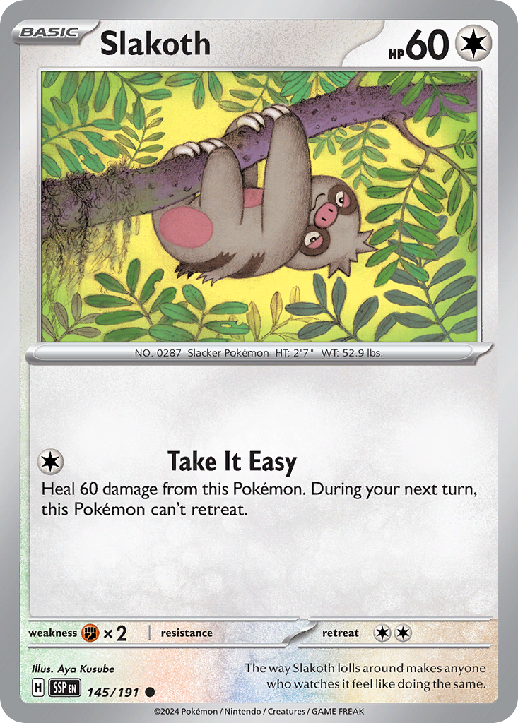 Slakoth - Surging Sparks SET-145